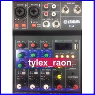 ◪ ♝ Power Mixer YAMAHA  Bulit in Amplifier G4 usb 4channels w/wireless mic /bluetooth