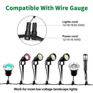 1/2pcs Low Voltage Wire Connectors, Fastlock Wire Connector for Landscape Lighting 12/14/16/18 Gauge