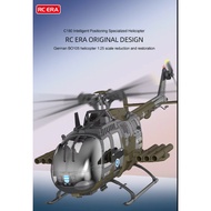 New RC ERA C180 BO-105 Brushless RC Helicopter - Optical Flow Lidar One-Key Inverted Flight Simulate