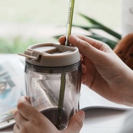 聖誕禮物 Coffee Jazz 350ml 雙層咖啡隨行杯 吸管杯環保杯保溫