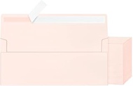 200 Light Pink #10 Business Envelopes, Self Seal Standard Envelopes, Windowless Business Mailing Env