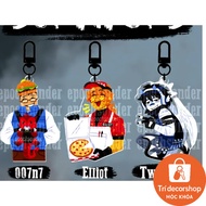 Forsaken Keychain | C00lkidd, Mafioso, 1x1x1, 007n7, Two Time, Elliot