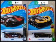 Hotwheels Hot wheels Ford GT Bugatti Bolide