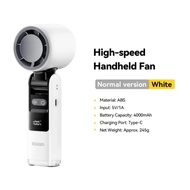 Essager High Speed Portable Handheld Fan 4000mAh Speed White Regular Version