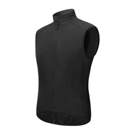 backfire.sg Reflective Cycling Vest with Chest Pocket Windproof Gilet for Running Hiking Biking