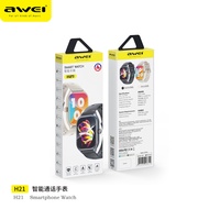 Awei H21 Smartwatch Original 2.01inch Full Touch Screen 100+ Sports Watch with Wireless Charging