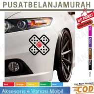 JDM plaster stickers, JDM stickers, JDM car plaster stickers car stickers, band aid flag x JDM car s