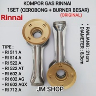 CEROBONG/TUNGKU KOMPOR GAS RINNAI 1SET 511A 514A 522A 602A 602AG 712A 602AGX 522AT