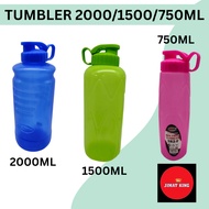 TUMBLER BOTTLE 2000ML / 1500ML / 750ML