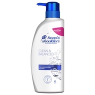 Head & Shoulders Shampoo 370 ml. เฮด แอนด์ โชว์เดอร์ แชมพู 370 มล. ยาสระผม แชมพู แก้ปัญหา รังแค
