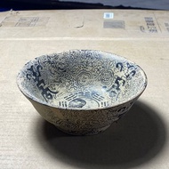 Antique Pick-up Old Goods Gossip Bowl Hundred Shou Bowl Antique Old Hundred Fu Hundred Shou Old Obje