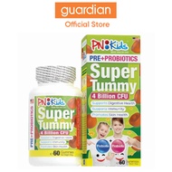 PNKids Super Tummy PreBiotics And ProBiotics, 60 gummies