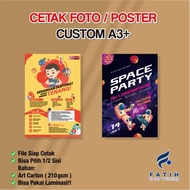A3+ POSTER PRINTING 210 GSM CARTON ART/ - FATIHPRINTING A3 Printing