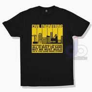 CIVIL ENGINEERING T-SHIRT CIVIL ENGINEERING MOTIVATION QUOTES SHORT-SLEEVED T-SHIRT