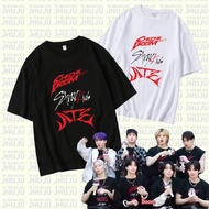 KATUN Hyunjin Skz ChkChk Stay Kids Ate Screen Printed Cotton T-Shirt