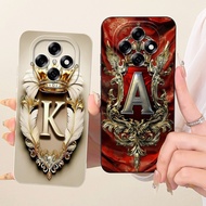 For OPPO F31 Pro 5G Casing CPH2763 Retro Crown Letters Soft Silicone Lens Protective Cover For OPPO 