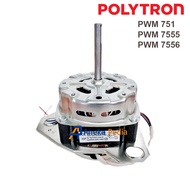 MESIN Premium DINAMO WASH POLYTRON 7.5 Kg PWM 751 7555 7556 8057 Washing Machine Motor 2 Tubs