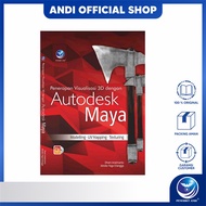 Penerbit Andi - Penerapan Visualisasi 3D Dengan Autodesk Maya Modelling- UV Mapping -Texturing+cd