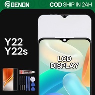 Genon IPS LCD for Vivo Y22 / Y22s LCD Display Touch Screen Replacement Parts