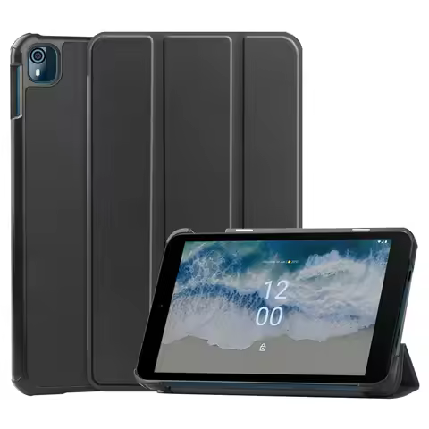 For Funda Nokia T20 T21 T10 Case 8 10.4 inch Tablet PC Slim Tri-Folding Stand Cover with Hard PC Bac