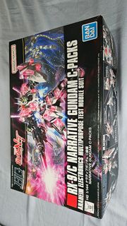 高達模型HG-UC 1:144 RX-9/C NARRATIVE GUNDAM C-PACKS