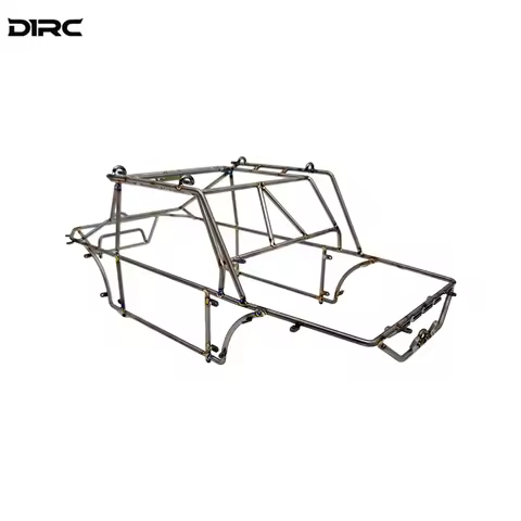 RC D1RC R2 Titanium Alloy Tube Frame Car Body Kit for RCRFC 1/10 Model Car Crawler Modification Part