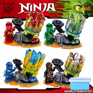 Building Blocks Toy Ninja Gyro Lloyd Titan Mecha For Kids 4pcs