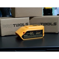 type c / usb  ไฟฉายfor dewalt battery 12v/20v