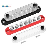 Battery Bus Terminal Block 12V Automotive, Marine Covered Distribution Block 12V - 48V