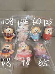 清貨平賣！全新上海迪士尼香港迪士尼中秋/萬聖系列 linabell cookie ann kc 掛件 Shanghai Disney Resort Duffy and Friends key chai