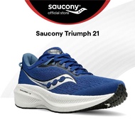 Saucony Triumph 21 Road Running Cushion Shoes Men's - INDIGO/BLACK - S20881-21