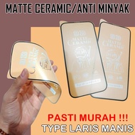 OPPO A15/A15s Matte Ceramic Anti Minyak Anti Pecah Anti Gores Dove