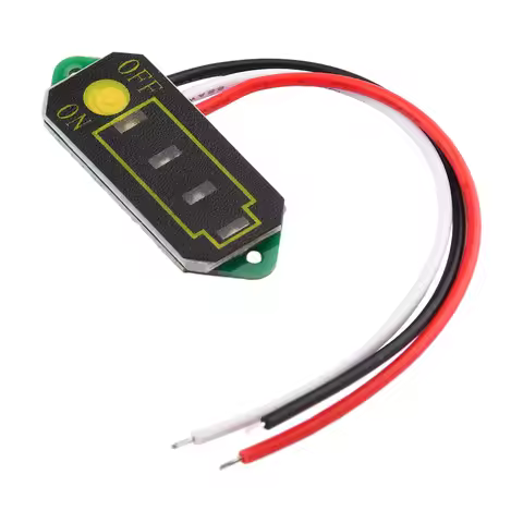 18650 lithium Battery Power Display Charging Indicator Flashing For 1S 2S 3S 4S 6S 7S 13S 16S 12V 24