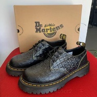 全新✨Dr.martens 1461 鱷魚紋皮三孔馬丁松糕鞋 厚底時尚馬丁靴