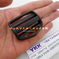 Ring Tangga Ring Jalan Adjuster Tali Tas Ransel Lebar Lubang 38 cm YKK Poly Acetal Kuat Kokoh Harga