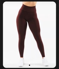 Alphalete Amplify Leggings - Burgundy - Small