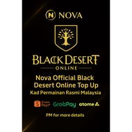 Nova Official Black Desert Online Top Up | Kad Permainan Rasmi Malaysia | ShopeePayLater GrabPayLate