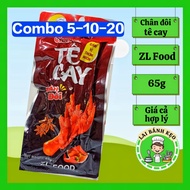 Combo 5-10-20 Package of ZL Food Spicy Pangolin Chicken Feet (Double Feet 65g)
