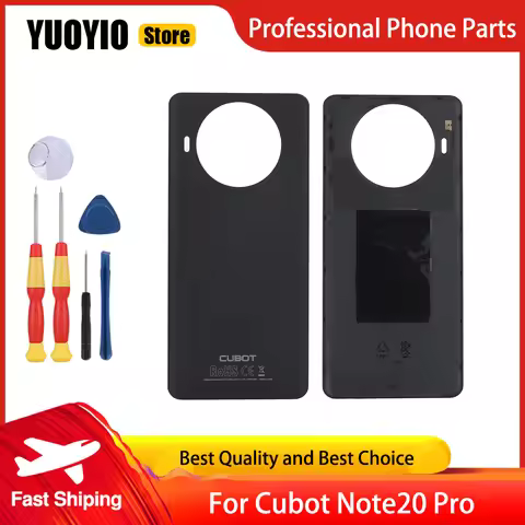Battery Case Protective Battery Case Back Cover For Cubot Note20 Pro Smart Phone 3M Adhesive Replace