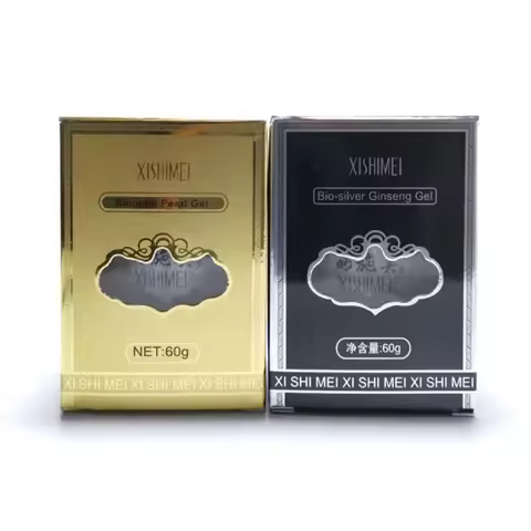 6 Sets 12 Bottles Original Xishimei Bio-Gold Day cream 6 pcs & Phyto Pearl Night Cream 6 pcs Anti Ag