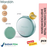 WARDAH ART D2Q Exclusive RefillWARDAH two way cake Equipped with SPF 15 PA Powder with High Coverage