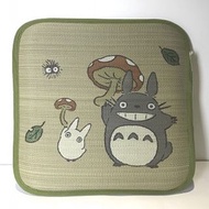 【現貨/售完下架】龍貓/TOTORO：草蓆＊香菇！坐墊/靠墊(尺寸:400×400mm)_免運。