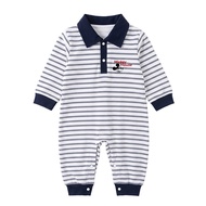 ️ [Cloud Feeling · Baby Shop] 59-90cmA Class Cotton Baby Jumpsuit Autumn Winter Clothes Long-Sleeved