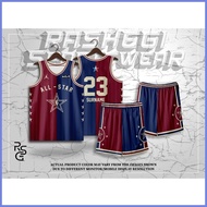♙ ✔ ✺ 2024 NBA All Star East-West Customized Jersey Full Sublimation
