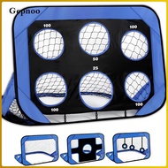 Gepnoo Soccer Goal Net for Kids, Soccer Game Goal with Frame, Practice Soccer Net, Easy Assembly, So