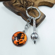 Hanuman Metal Keychain Colorful - Various Designs | Indian Keychain