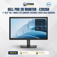 DELL PRO 20" MONITOR - E2026H | 19.5" HD+ | 100Hz | Eye Comfort Features | EPEAT Gold Certified