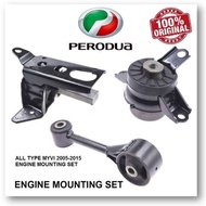 Perodua Myvi, Lagi Best & Alza Engine Mounting Set For Auto Manual