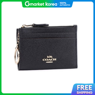 Coach | Luxury Coach Leather Card Wallet Coin Card Slot Womens Luxury Holder Coin Purse