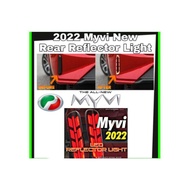 Perodua Myvi / ALZA 2022 MG3 New 2018-2023 Rear Bumper Reflector Brake Light Lamp Signal Driving Lampu Accessories SE